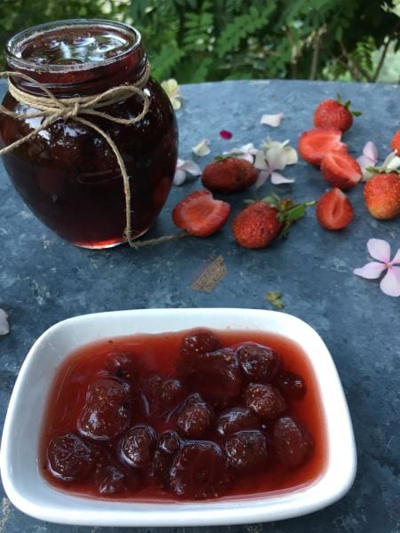 Ev Yapımı Çilek Reçeli 850 gr