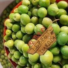 Halhalı Tatlandırılmış ( Çerezlik ) Zeytin 2 adet 5 kg